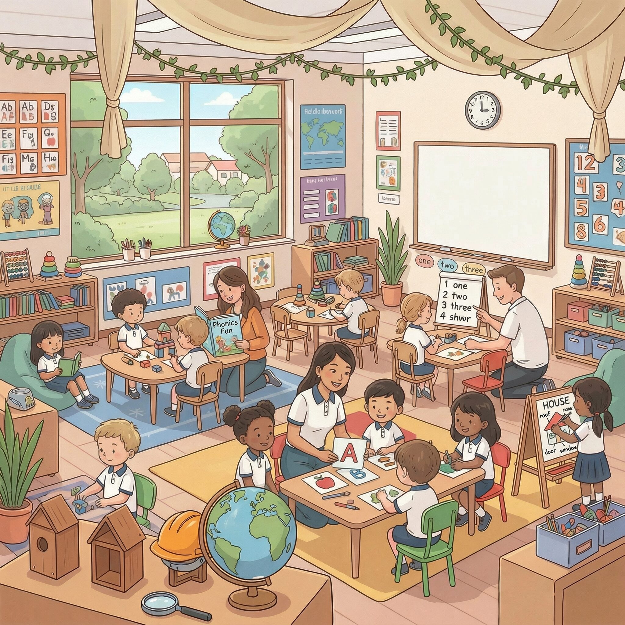 教室内の様子